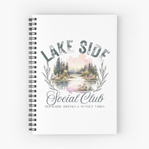 Item preview, Lakeside Social Club designed and sold by TheEmptyBottleStudio.