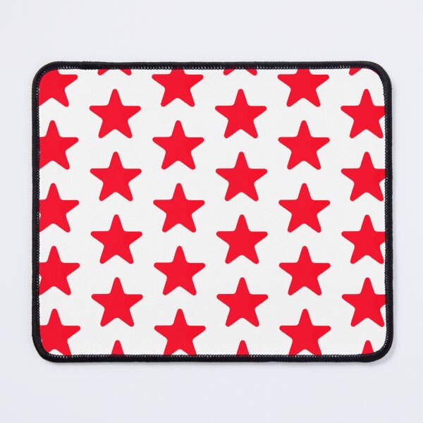 Item preview, vibrant red star designed and sold by paladinprints.