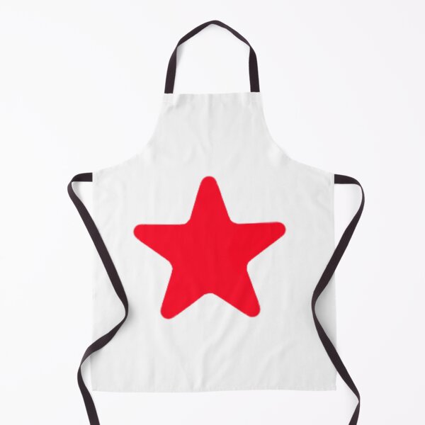 Item preview, vibrant red star designed and sold by paladinprints.
