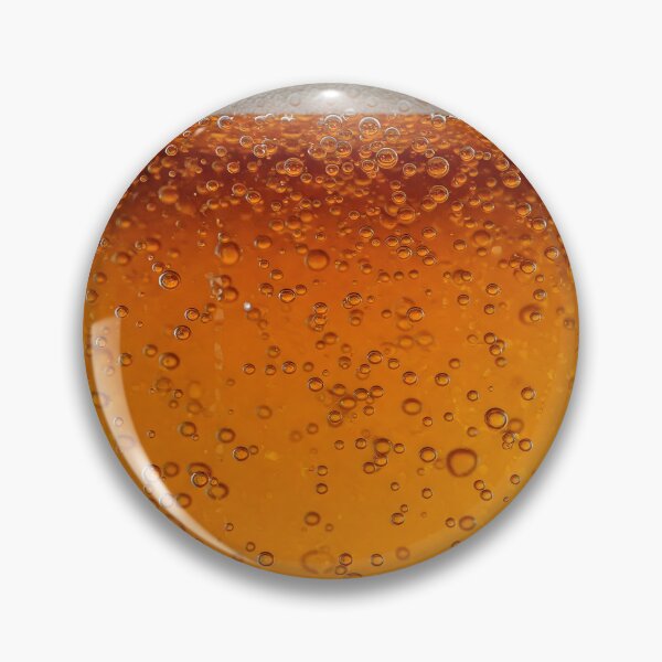 Item preview, A close-up view of a glass of beverage featuring rising bubbles and a frothy foam top designed and sold by homydesign.