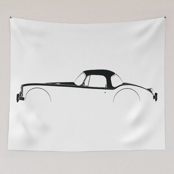 Item preview, MGA 1500 Coupe designed and sold by Car Silhouettes.