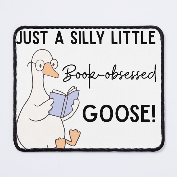 Item preview, Book-Obsessed Goose designed and sold by UniqueNewYork42.