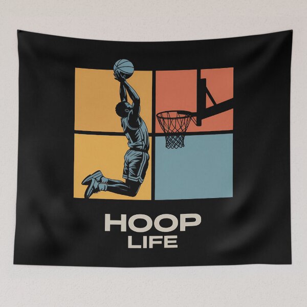 Item preview, Basketball Hoop Life designed and sold by brynatshop.