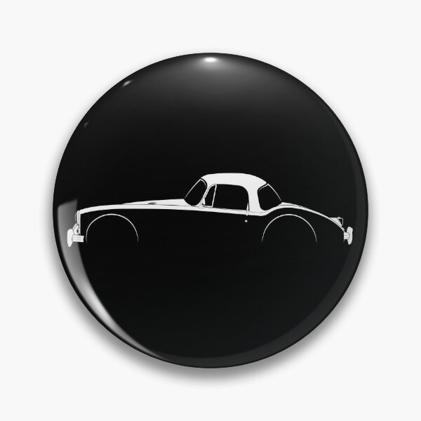 Item preview, MGA 1500 Coupe (White) designed and sold by Car Silhouettes.