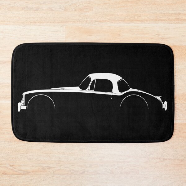 Item preview, MGA 1500 Coupe (White) designed and sold by Car Silhouettes.