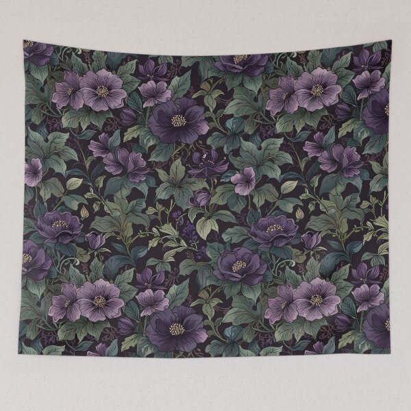 Item preview, Purple Flowers designed and sold by CoolPixels.