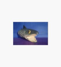 Club Earth Fish Puppet Art Board Print