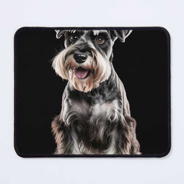 Item preview, Miniature Schnauzer dog art Miniature Schnauzer designed and sold by MAKOPOKOShop.
