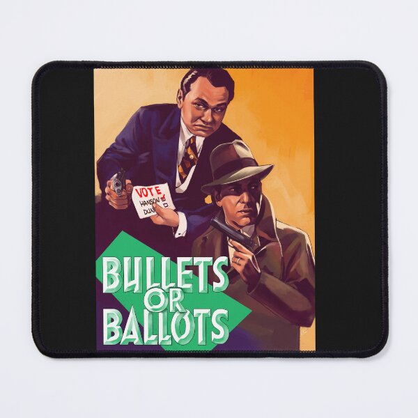 Item preview, 1936 - Bogart Crime Gangster Film - Bullets or Ballots. designed and sold by BogartTOP40.