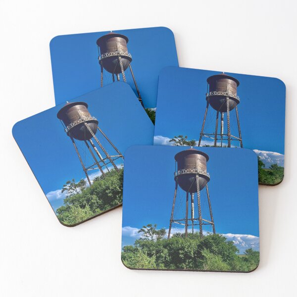 Item preview, Strong City Oklahoma water tower designed and sold by Rusty Relics .