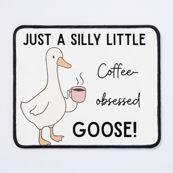 Item preview, Coffee-Obsessed Goose designed and sold by UniqueNewYork42.