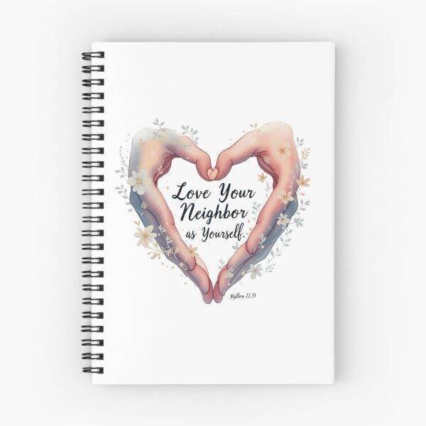 Item preview, Love Your Neighbor As Yourself - Matthew 22:39 (Compassion, Justice, Faith) designed and sold by ebocraft.