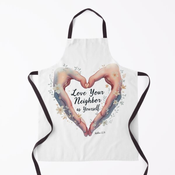 Item preview, Love Your Neighbor As Yourself - Matthew 22:39 (Compassion, Justice, Faith) designed and sold by ebocraft.