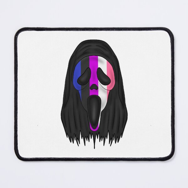 Aperçu de l'œuvre Ghostface - Fierté - Genderfluid créée et vendue par Khaos Kreative.