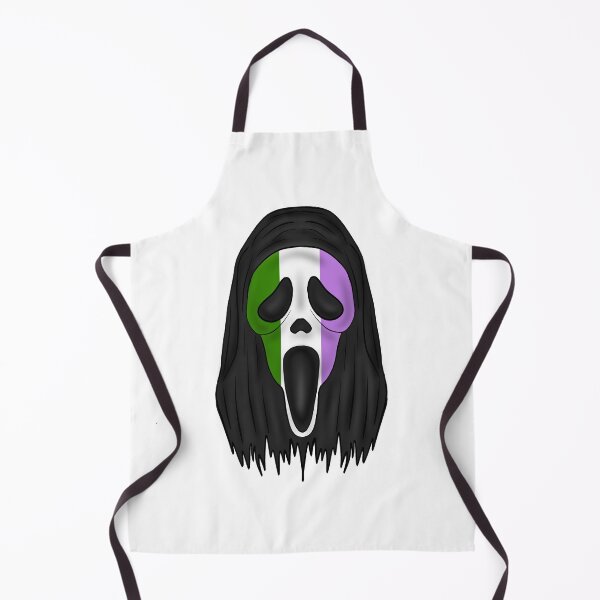 Item preview, Ghostface - Pride - Agender Flag designed and sold by Khaos Kreative.