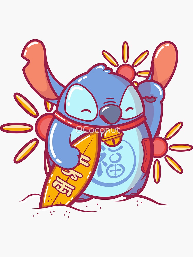 Lilo and Stitch  Sticker for Sale by bunnyobubbles