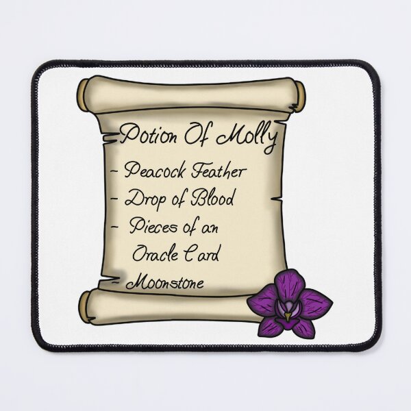 Item preview, Mollymauk Tealeaf Potion Ingredient List designed and sold by LunarAshes.