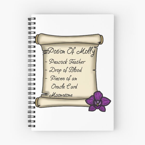 Item preview, Mollymauk Tealeaf Potion Ingredient List designed and sold by LunarAshes.