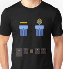 Police Officer Costume for Carnaval Halloween Unisex T-Shirt