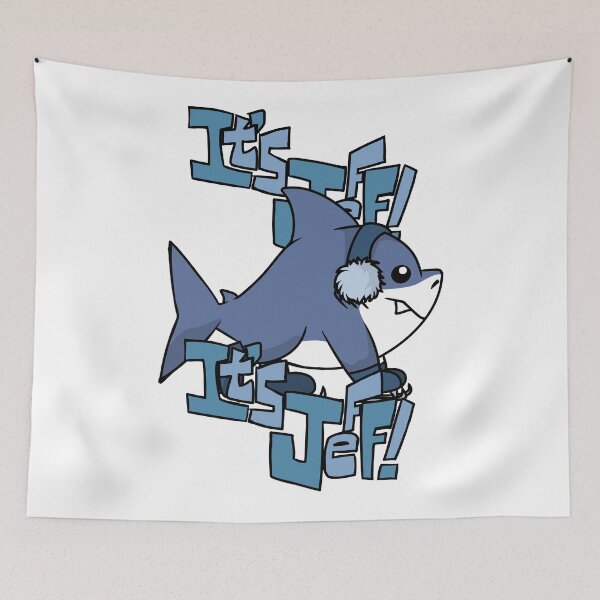 Item preview, It's Jeff The Landshark  designed and sold by Israelbeck7.
