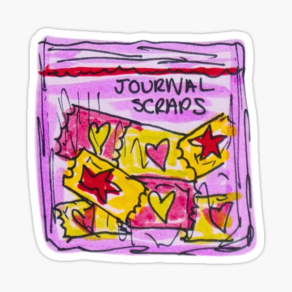 Item preview, Tagebuch-Schnipsel! designed and sold by livebrave3.