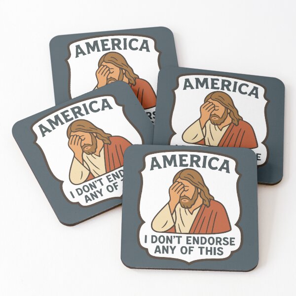Item preview, Jesus Doesn't Endorse This, America designed and sold by Stop Taking Nonsense.