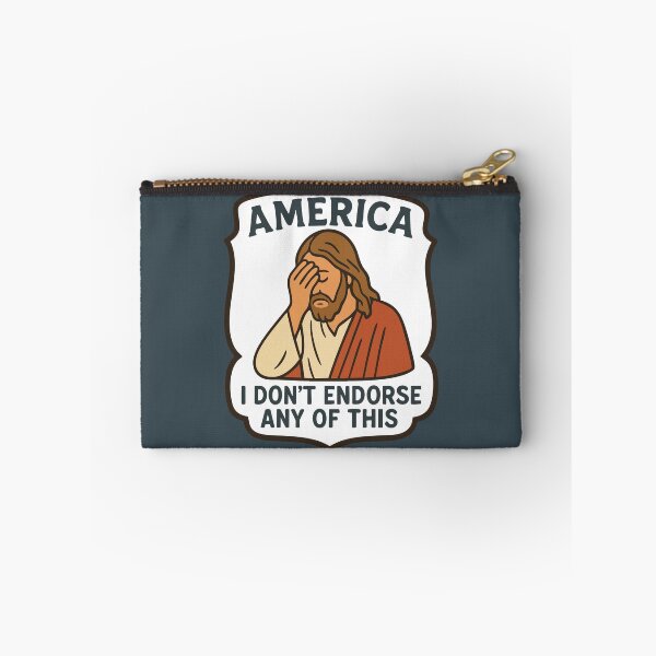 Item preview, Jesus Doesn't Endorse This, America designed and sold by Stop Taking Nonsense.