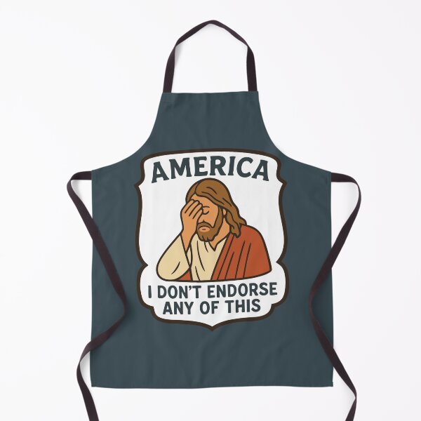 Item preview, Jesus Doesn't Endorse This, America designed and sold by Stop Taking Nonsense.