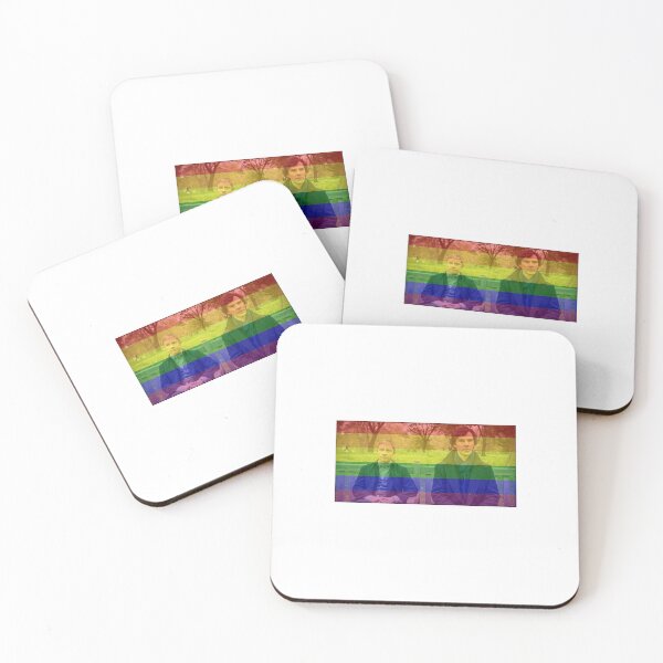 Item preview, John Watson and Sherlock Holmes Pride Flag designed and sold by ajanishop.