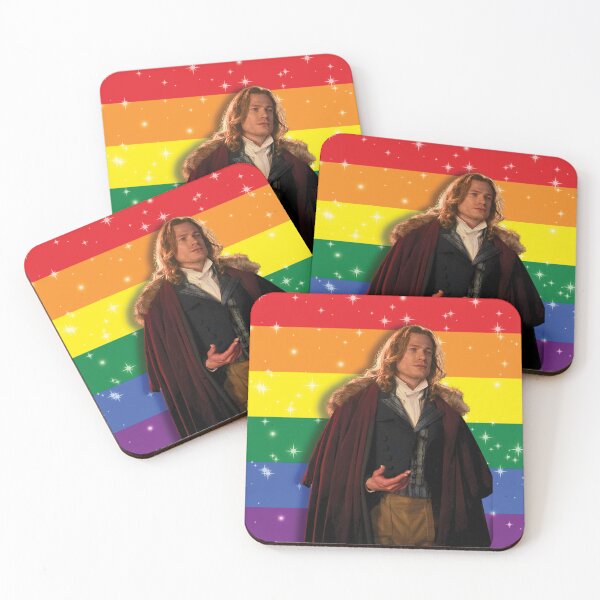 Item preview, Lestat de Lioncourt + Rainbow Flag designed and sold by vamp-chronicles.