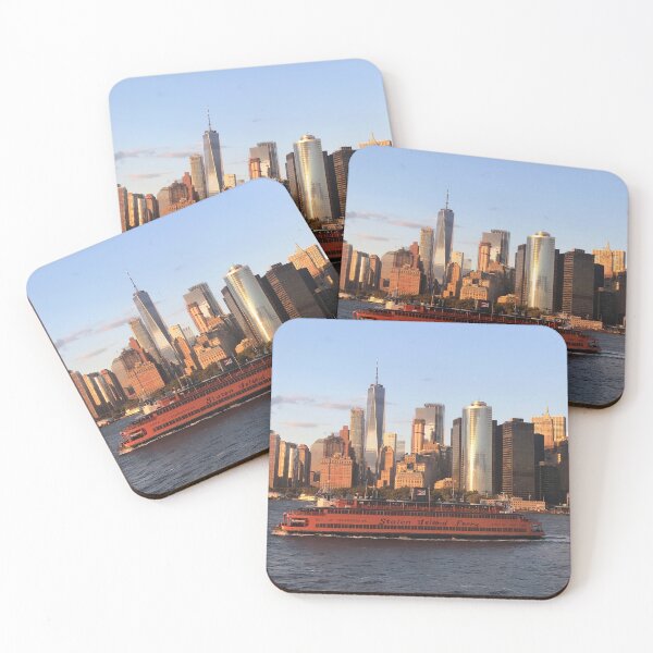 Artikelvorschau, Staten Island Ferry Skyline von New York entworfen und verkauft von Rusty Relics .