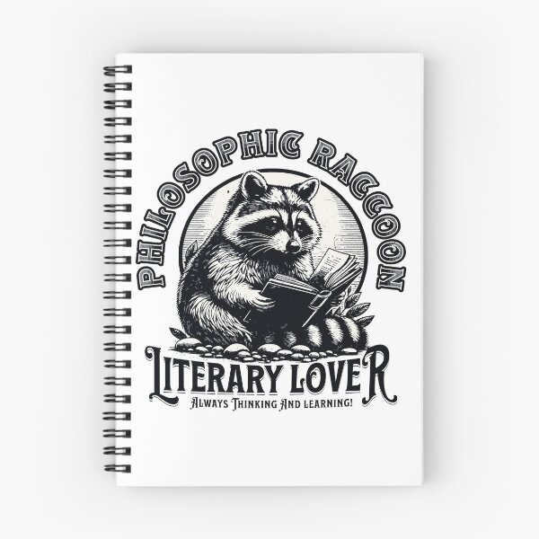 Item preview, Philosophic Raccoon - Always Thinking designed and sold by scooterbaby.
