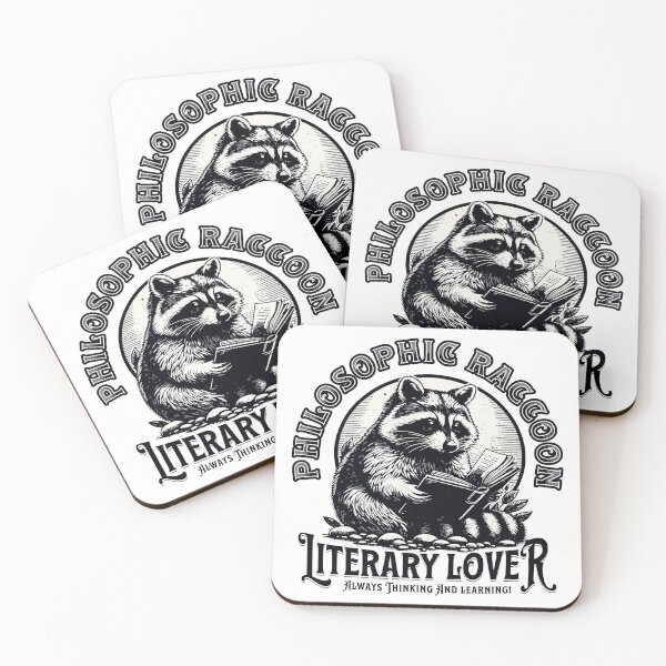 Item preview, Philosophic Raccoon - Always Thinking designed and sold by scooterbaby.