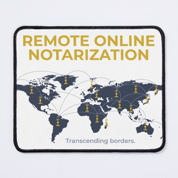 Item preview, Remote Online Notarization – Global Connectivity Design designed and sold by NotaryLife.
