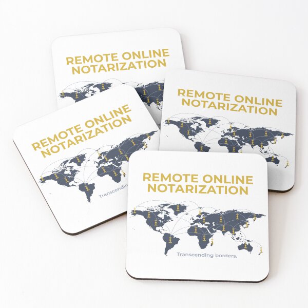 Item preview, Remote Online Notarization – Global Connectivity Design designed and sold by NotaryLife.