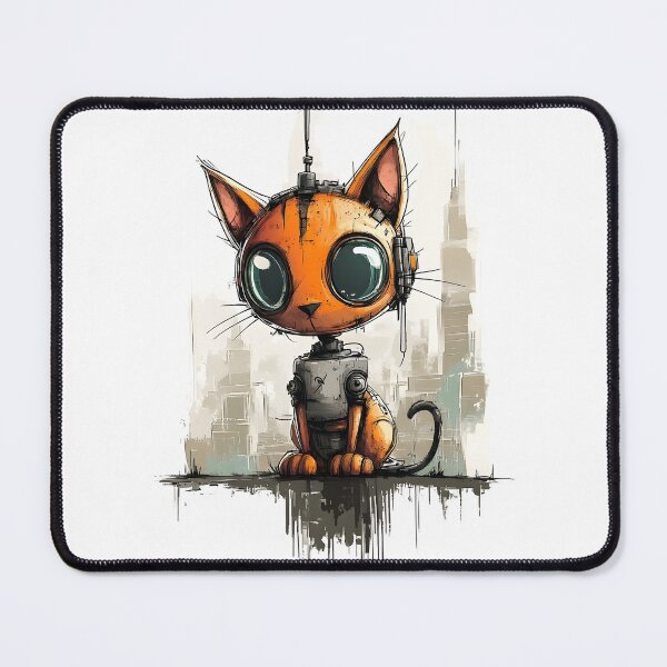Item preview, Rusty Robo-Kitty designed and sold by Desete.