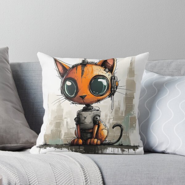 Item preview, Rusty Robo-Kitty designed and sold by Desete.