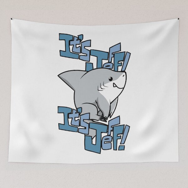 Item preview, It's Jeff The Landshark  designed and sold by Israelbeck7.