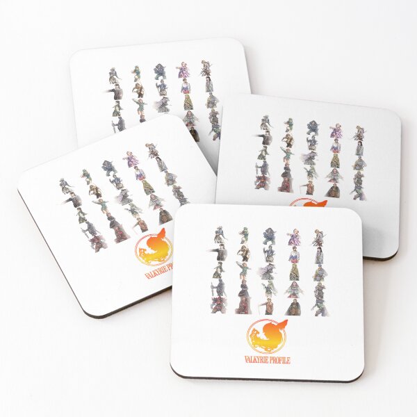 Item preview, Valkyrie Profile Characters designed and sold by Trauma Nicole.