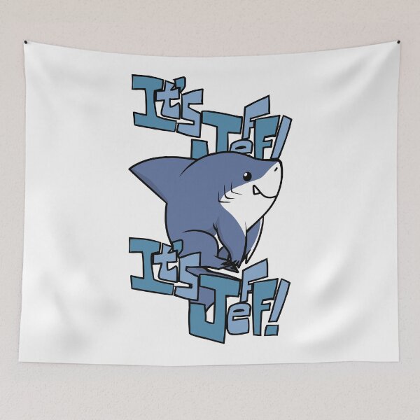 Item preview, It's Jeff The Landshark  designed and sold by Israelbeck7.