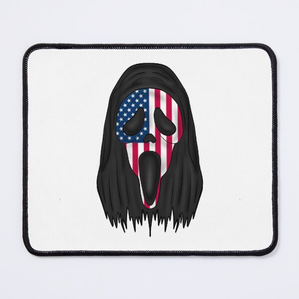 Item preview, Ghostface - American Flag designed and sold by Khaos Kreative.