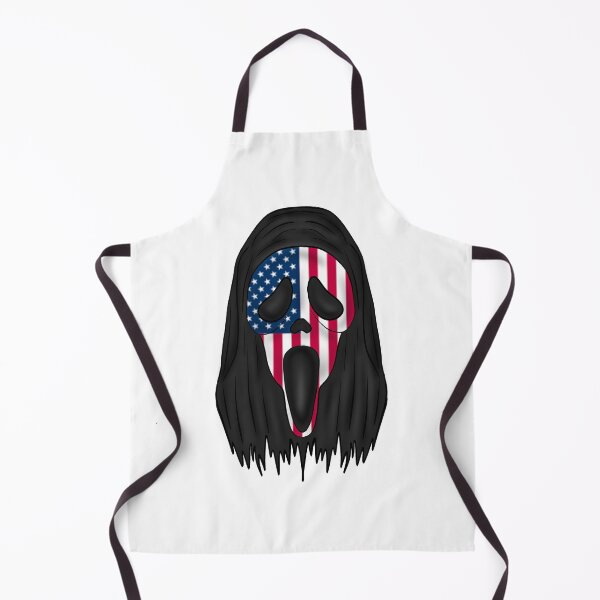 Item preview, Ghostface - American Flag designed and sold by Khaos Kreative.