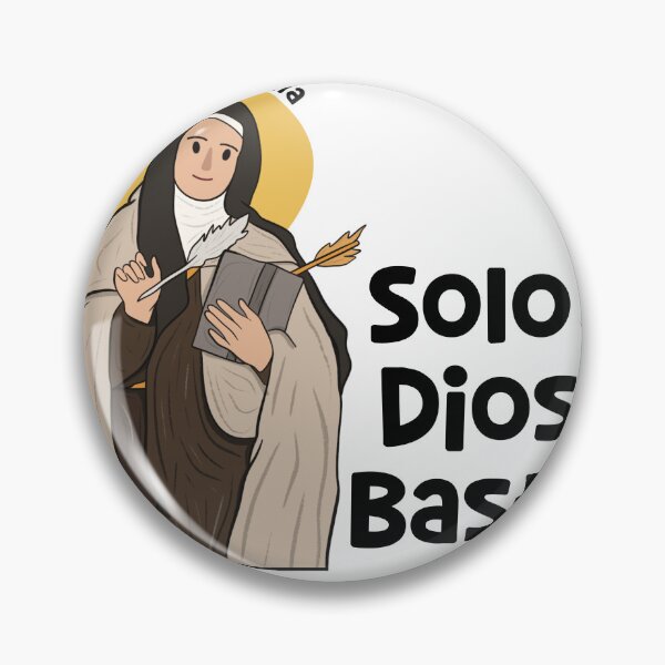 Item preview, Solo Dios Basta - St. Teresa of Avila designed and sold by Klawisdesign.