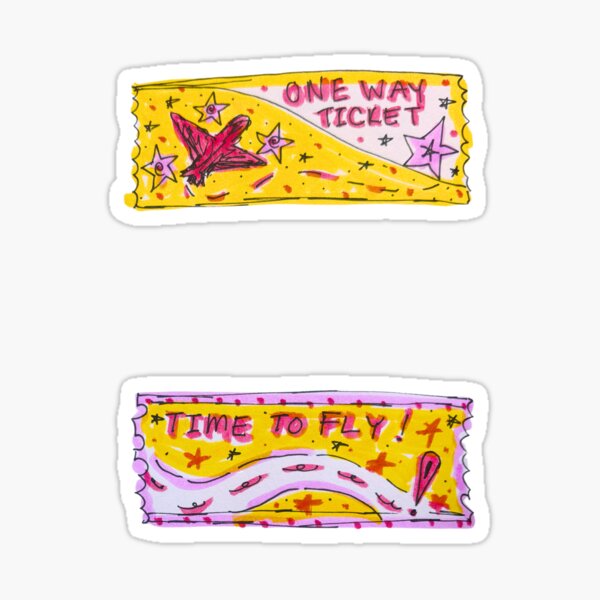 Item preview, Flight Tickets designed and sold by livebrave3.