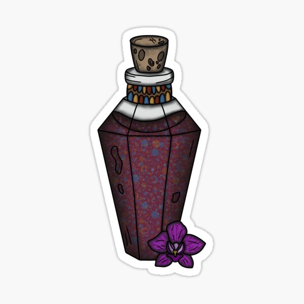 Item preview, Mollymauk Tealeaf Potion Bottle designed and sold by LunarAshes.