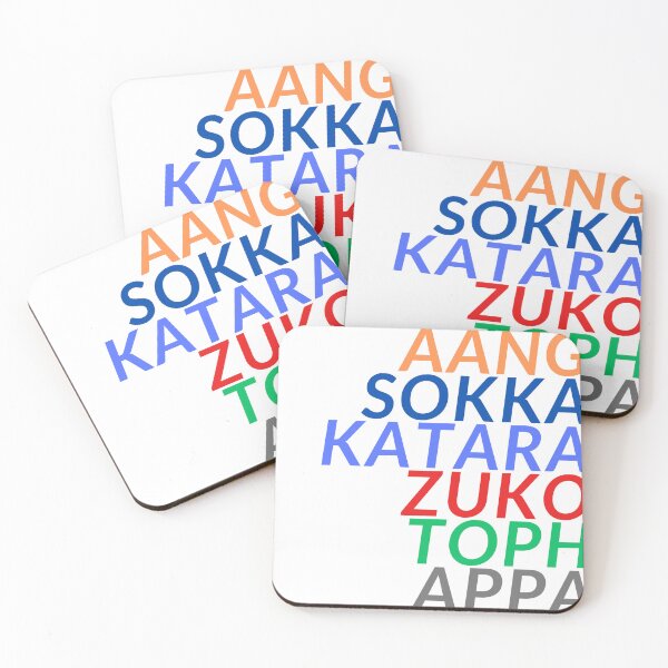Item preview, Avatar the Last Airbender Characters designed and sold by stickerlocal.