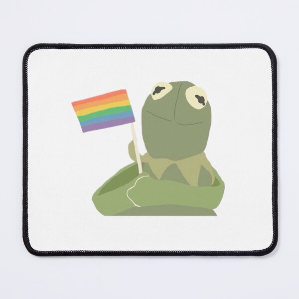 Item preview, Subtle Pride Flag Kermit designed and sold by lea-lani.
