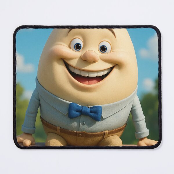 Item preview, Humpty Dumpty - Smiling Eggman on the Wall – Whimsical Nursery Character Illustration designed and sold by lapart.