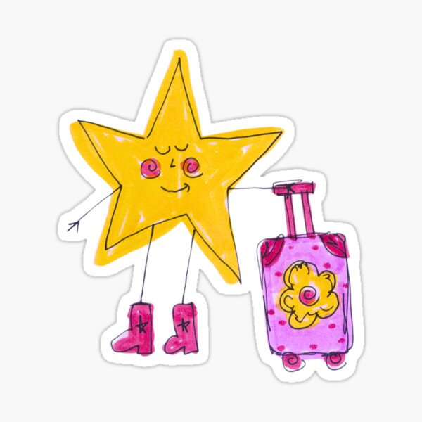 Item preview, Star Guy with Suitcase designed and sold by livebrave3.