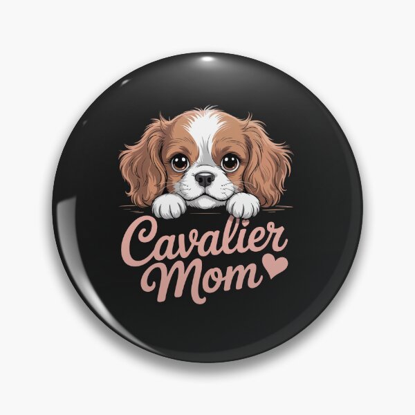 Item preview, Cavalier Mamá Perro King Charles Spaniel Mamá Cachorro Papá Amante de los perros Dueño designed and sold by BeyondTe.